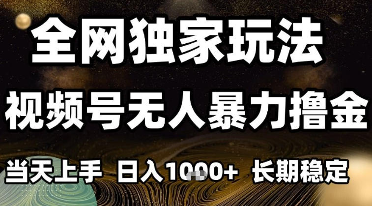 年底最新独家视频号无人直播撸礼物,小白也能轻松日入1k+,长期稳定,可批量复制【揭秘】-一个公司创业项目 - 淘金吧
