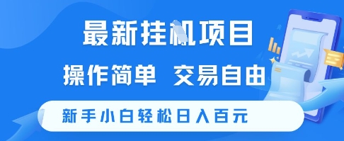 最新挂G项目，操作简单，交易自由，新手小白轻松日入100+【揭秘】-一个公司创业项目 - 淘金吧