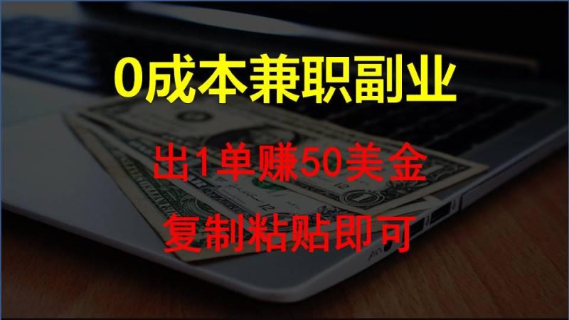 复制粘贴发帖子,赚老外钱一单50美金,0成本兼职副业-一个公司创业项目 - 淘金吧