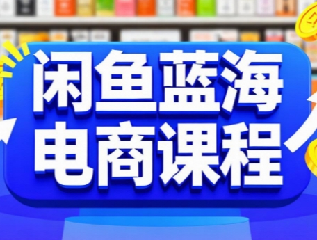 闲鱼蓝海电商课程-一个公司创业项目 - 淘金吧