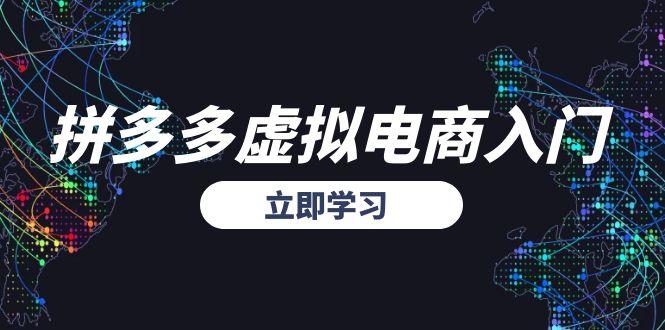 拼多多虚拟电商入门，精准选品方法论，无货源模式起盘技巧-一个公司创业项目 - 淘金吧