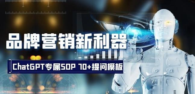 品牌营销新利器：ChatGPT专属SOP，70+提问模板【文档】-一个公司创业项目 - 淘金吧