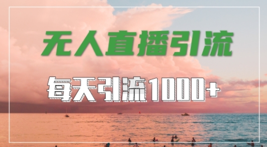 抖音快手视频号全平台通用，无人直播引流法，超暴力引流1000+高质量精准创业粉【揭秘】-一个公司创业项目 - 淘金吧