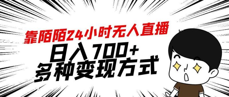 靠陌陌24小时无人直播，日入700+，多种变现方式-一个公司创业项目 - 淘金吧