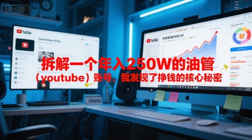 付费文章:拆解一个年入250W的油管(youtube)账号,我发现了挣钱的核心秘密-一个公司创业项目 - 淘金吧