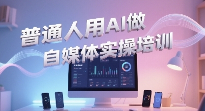 普通一个人用AI做自媒体,助你轻松开启AI自媒体创作之路-一个公司创业项目 - 淘金吧