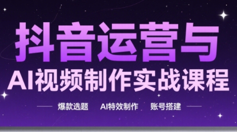 高姐·AI+运营玩转抖音-一个公司创业项目 - 淘金吧