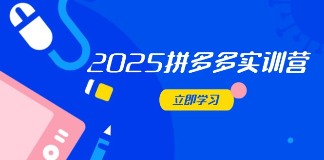 2025拼多多实训营:深度剖析运营关键,助力电商人快速提升-一个公司创业项目 - 淘金吧