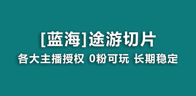 抖音途游切片，龙年第一个蓝海项目，提供授权和素材，长期稳定，月入过万-一个公司创业项目 - 淘金吧