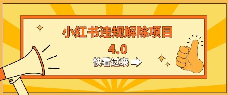 小红书违规掘金蓝海项目,日入800+(附带引流办法及解除办法)-一个公司创业项目 - 淘金吧