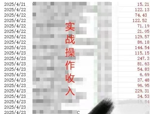 被动收入实操3.0项目,每天收益6张+以上,能长期操作