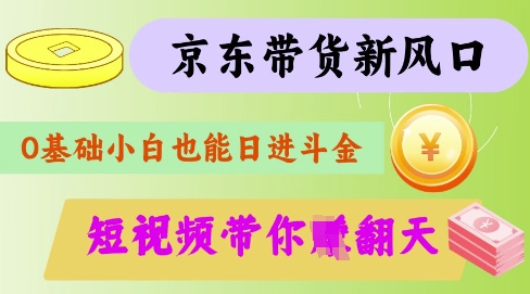 最新京东短视频带货代运营秘籍,轻松躺挣【揭秘】-一个公司创业项目 - 淘金吧