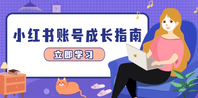 小红书账号成长指南，爆款选题+精准定位+数据分析，系统提升账号变现能力-一个公司创业项目 - 淘金吧