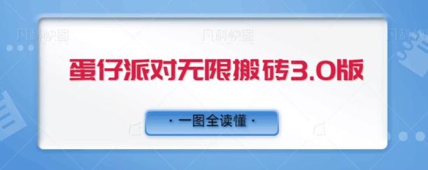 蛋仔派对无限搬砖3.0版日+500-一个公司创业项目 - 淘金吧