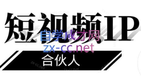 铭则老师·短视频IP合伙人(更新24年)-一个公司创业项目 - 淘金吧
