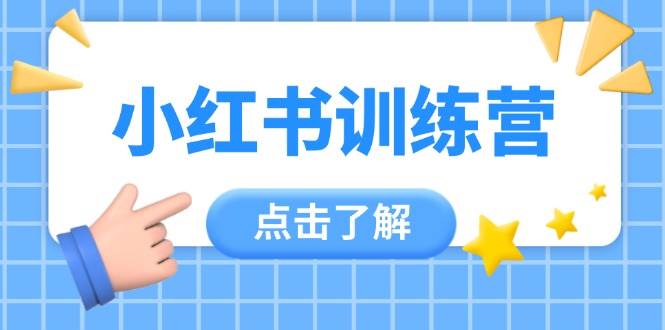 小红书训练营,助小白入门,掌握技巧变达人,课程实操又全面(12节课)-一个公司创业项目 - 淘金吧