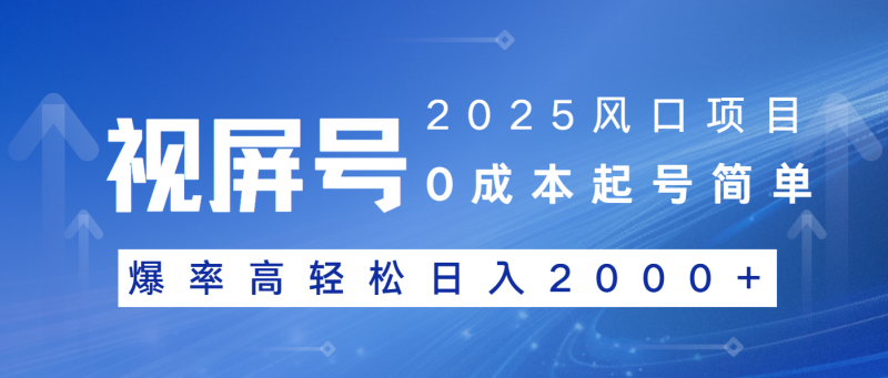 2025风口项目，视频号带货，起号简单，爆率高轻松日入2000+-一个公司创业项目 - 淘金吧