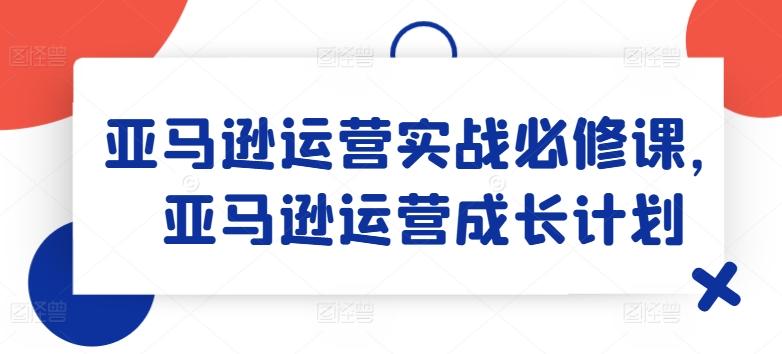 亚马逊运营实战必修课，亚马逊运营成长计划-一个公司创业项目 - 淘金吧