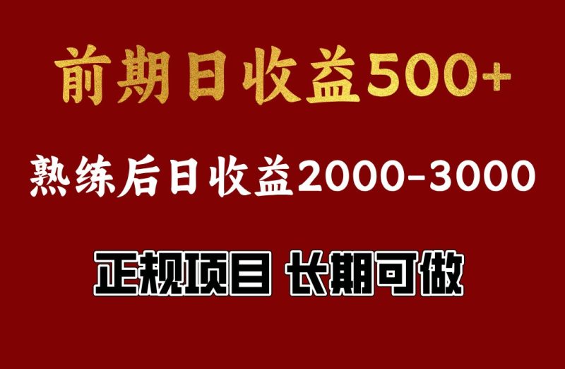 4-10月份暴力项目，收益可观，门槛低，一台电脑在家操作-一个公司创业项目 - 淘金吧