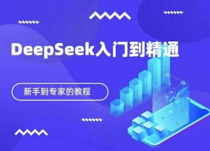 DeepSeek快速从入门到精通,新手的保姆级教程-一个公司创业项目 - 淘金吧