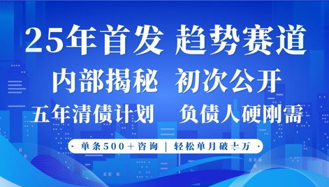 2025年首次公开,真正的事业型赛道,客咨不断,单月轻松破W-一个公司创业项目 - 淘金吧
