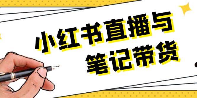 小红书直播与笔记带货:选品、上架、笔记写作、视频剪辑及直播话术等-一个公司创业项目 - 淘金吧