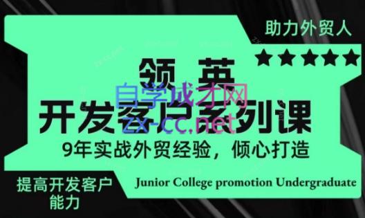 城哥·领英开发客户系列课-一个公司创业项目 - 淘金吧