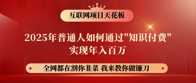 网创项目终点站-镰刀训练营超级IP合伙人,25年普通人如何通过“知识付费”年入百万-一人公司创业项目 - 淘金吧