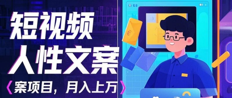 利用AI自动制作短视频人性文案项目:揭秘月入上万的精准流量变现秘籍-一人公司创业项目 - 淘金吧
