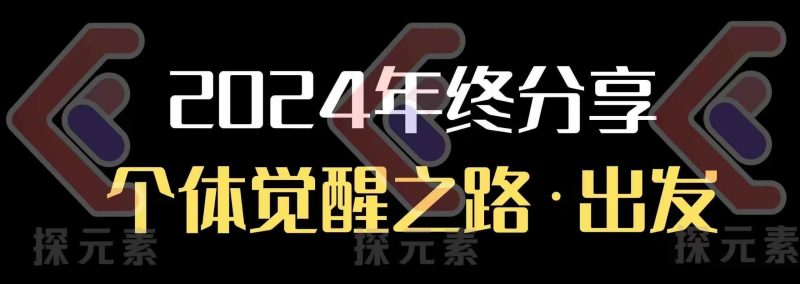 个人事业行动营,2024年终分享个体觉醒之路-一人公司创业项目 - 淘金吧