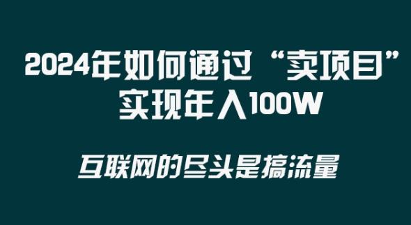 2024年 做项目不如‘卖项目’更快更直接！年入100万-一人公司创业项目 - 淘金吧