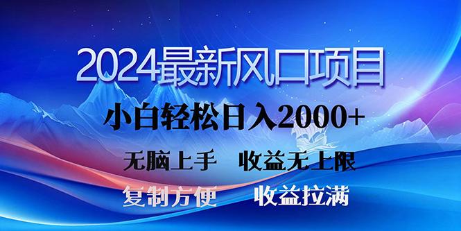 (10078期)2024最新风口！三分钟一条原创作品，日入2000+，小白无脑上手，收益无上限-一人公司创业项目 - 淘金吧