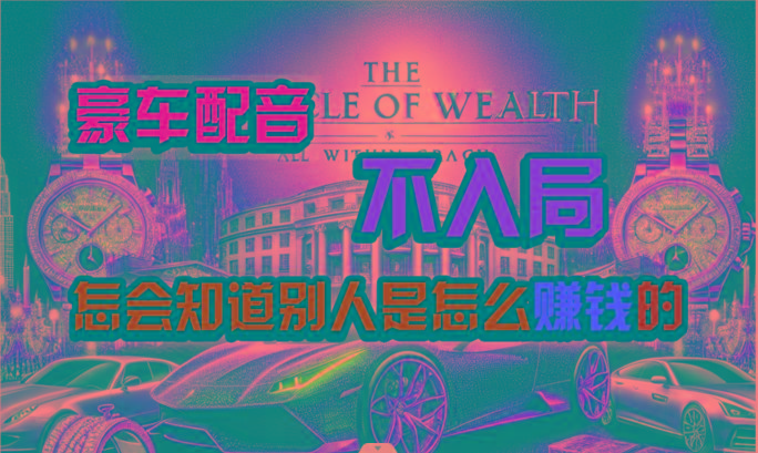 炫富神器，简单无脑粘贴复制，闷声发财，当天见收益，无上限封顶-一人公司创业项目 - 淘金吧