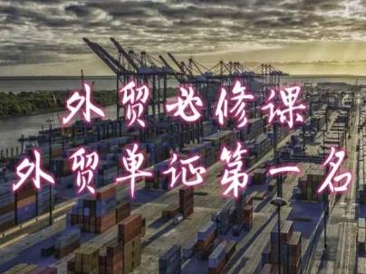 外贸必修课-外贸单证第一名-共勤外贸教程-一人公司创业项目 - 淘金吧