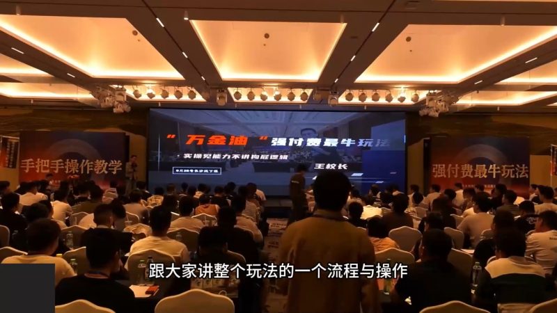 王校长·万金油强付费玩法(线上+线下)-一人公司创业项目 - 淘金吧