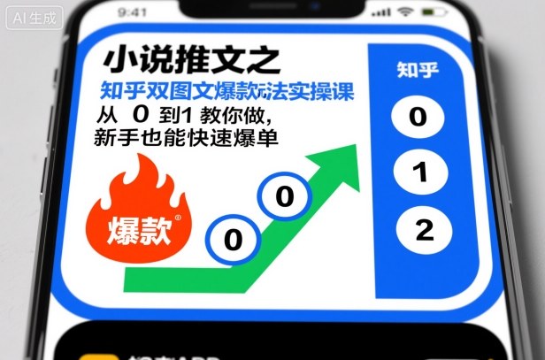 小说推文之知乎双图文爆款玩法实操课,从0到1教你做,新手也能快速爆单-一人公司创业项目 - 淘金吧