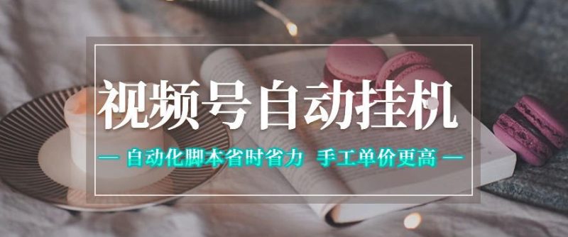 视频号自动挂G项目,自动化脚本省时省力,手工单价更高,日入300+全网最稳【揭秘】-一人公司创业项目 - 淘金吧