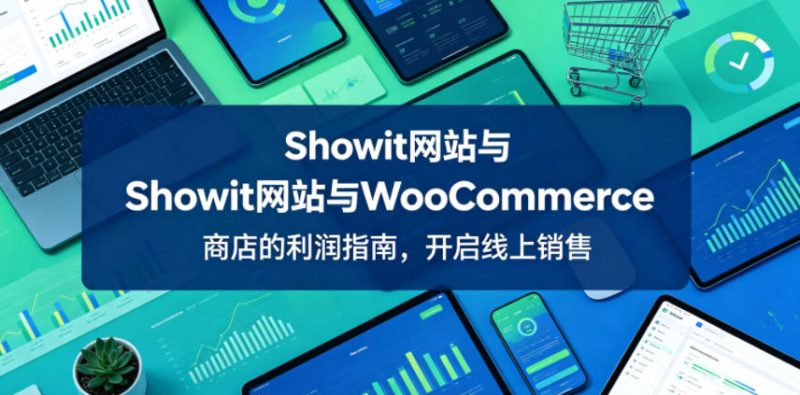 Showit网站与WooCommerce商店的利润指南，开启线上销售【原创双语字幕】-一人公司创业项目 - 淘金吧