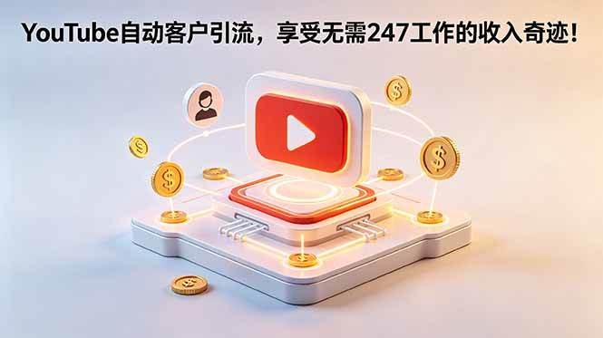 (18658期)YouTube 自动客户引流,享受无需 247 工作的收入奇迹!【原创双语字幕】-一人公司创业项目 - 淘金吧